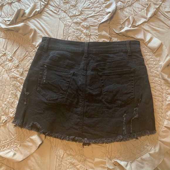 Dance & Marvel black denim skirt, size M. - Picture 2 of 6